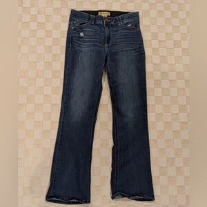 Democracy Women’s “Ab” Technology Bootcut Distressed Jeans Size 8